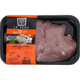 Viande de veau : Blanquette sans os*** à mijoter (500g)