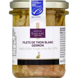 Filets de thon blanc Germon (125g)