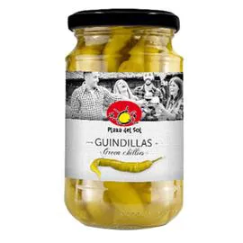 Piments verts au vinaigre (110g)
