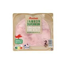 Jambon supérieur sans nitrite (80g)