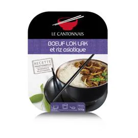 Plat cuisiné Boeuf lok lak et riz parfumé (300g)