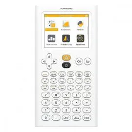 Calculatrice graphique blanche (l'unité)