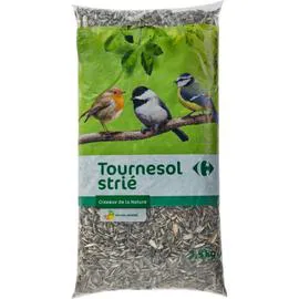 Tournesol strié pour oiseaux (1,5kg)