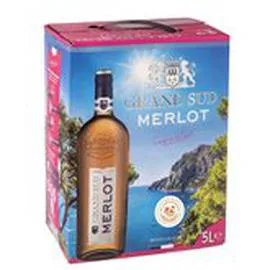  Vin Pays d'Oc rosé Merlot Grand Sud IGP 5l