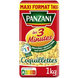 PANZANI Pâtes les 3 minutes coquillettes 1kg