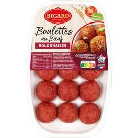 Boulettes au boeuf Bolognaises x15 (375g)