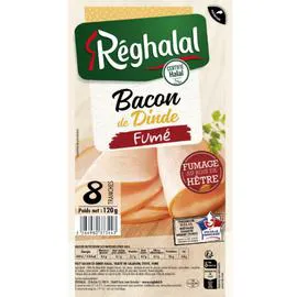 Bacon fumé de dinde Halal (120g)