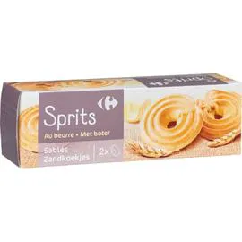 Biscuits sablés Sprits au beurre (400g)