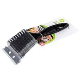 Brosse avec grattoir pour barbecue (l'unité)