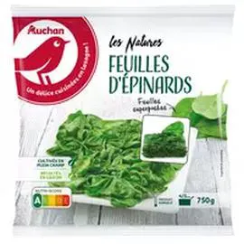 Feuilles d'épinards (750g)