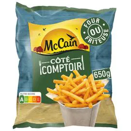 MCCAIN Frites côté comptoir 650g