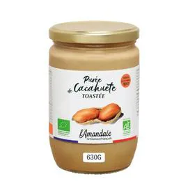 Purée de cacahuète toastée BIO (630g)