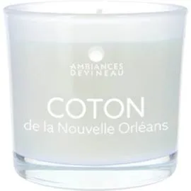 Bougie parfumée Coton (l'unité)