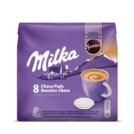 Chocolat capsules Milka chocolat x8 (112g)
