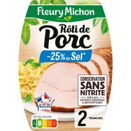 Rôti de porc cuit Sans Nitrite (100g)