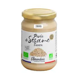 L'AMANDAIE Purée de sésame tahin crue BIO 280g