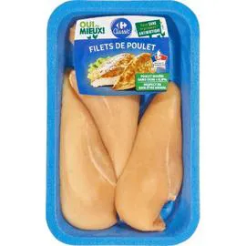 Filets de poulet jaune (500g)