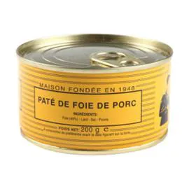Pâté foie de porc (200g)