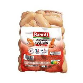 MONIQUE RANOU Saucisses cocktails pur porc 350g
