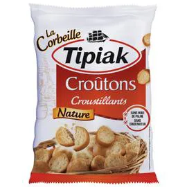 TIPIAK Croûtons pain spécial nature 220g