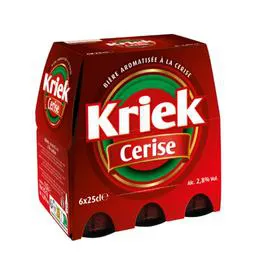 Bière blonde aromatisé cerise (6x25cl)