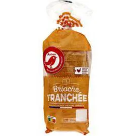 AUCHAN Brioche tranchée aux Oeufs frais 500g