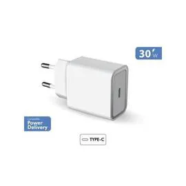 Chargeur de maison USB C PD 30W (l'unité)