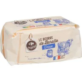 Beurre de baratte doux (250g)
