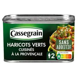 CASSEGRAIN Haricot Vert Plat à la Provençale 375g