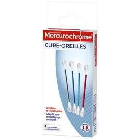 Cure-oreilles lavables et réutilisables (x4)