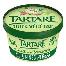 Végétal lait d'Amande Ail et fines et herbes (140g)