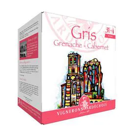 VIGNERONS ARDÉCHOIS Grenache Cabernet Gris 3l