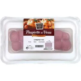 Viande de Veau: Paupiettes (390g)