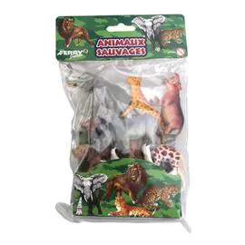 Figurine animaux sauvages petit modèle (l'unité)