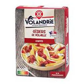  Gésiers de volaille Volandry 300g