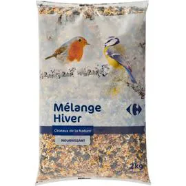 Graines pour oiseaux mélange hiver (2kg)