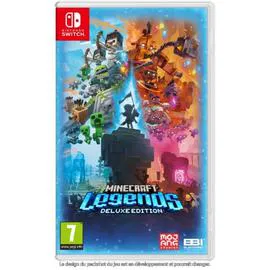 Jeu Minecraft Legends deluxe edition SWITCH (l'unité)