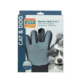 Gant remov hair chien chat 2 en 1 (l'unité)