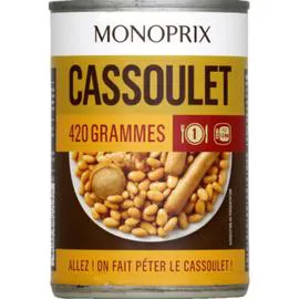 MONOPRIX P'TIT PRIX Cassoulet 420g