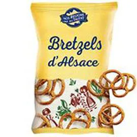 NOS RÉGIONS ONT DU TALENT Bretzels d'alsace sachet 200g