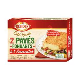 Pavé Fondants A L'Emmental (2x100g)