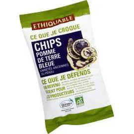 Chips Bio Pérou Pomme de terre bleue (100g)