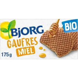 BJORG Gaufres au miel bio 175g