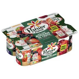 Yaourt Fruits Rouges Panier Standard (6x125g)
