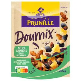 Mélange amandes caramel fruits secs (250g)