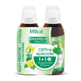 Complément Alimentaire Draineur Ultra Menthe Citron et Concombre (1l)