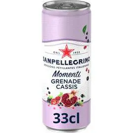 Boisson gazeuse aromatisée Grenade Cassis (330ml)