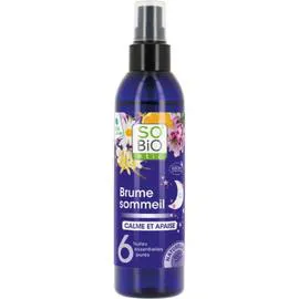Brume sommeil calme et apaise aux 6 huiles essentielles bio SO' BIO ETIC (100ml)