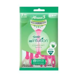 WILKINSON SWORD, MY INTUITION Rasoir Femme My Intuition Comfort Sensitive x8