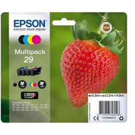 EPSON Cartouches d'encres noire et couleurs T29 l'unité